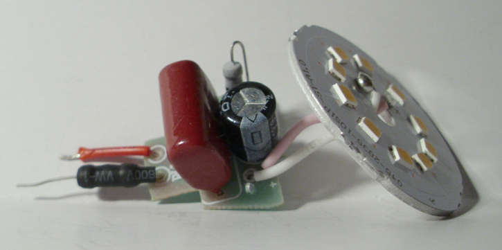 5.5W LED bulb PCB component side